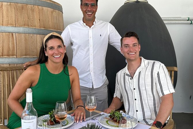 Private Santorini Wine Tour: Explore Top 3 Wineries & Best Views - Stop 2: Gavalas Winery, 3 generations, barrelmaking, and a second 5-wine flight