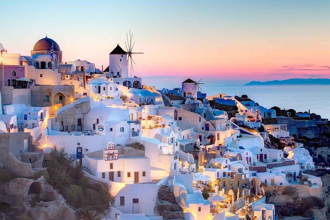 Private Tour Santorini best Attractions - Pyrgos and the ruins of the old Venetian capital