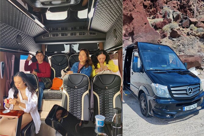 Private Transfer from-to Santorini airport to-from anywhere in Santorini Island - The most useful inclusions, and what they save you
