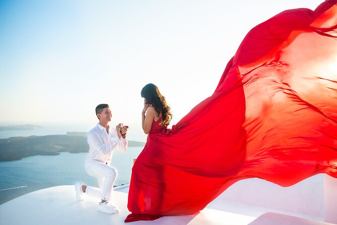 Professional Flying Dress Photoshoot In Santorini - Price and Value: What $343.63 Per Person Buys You