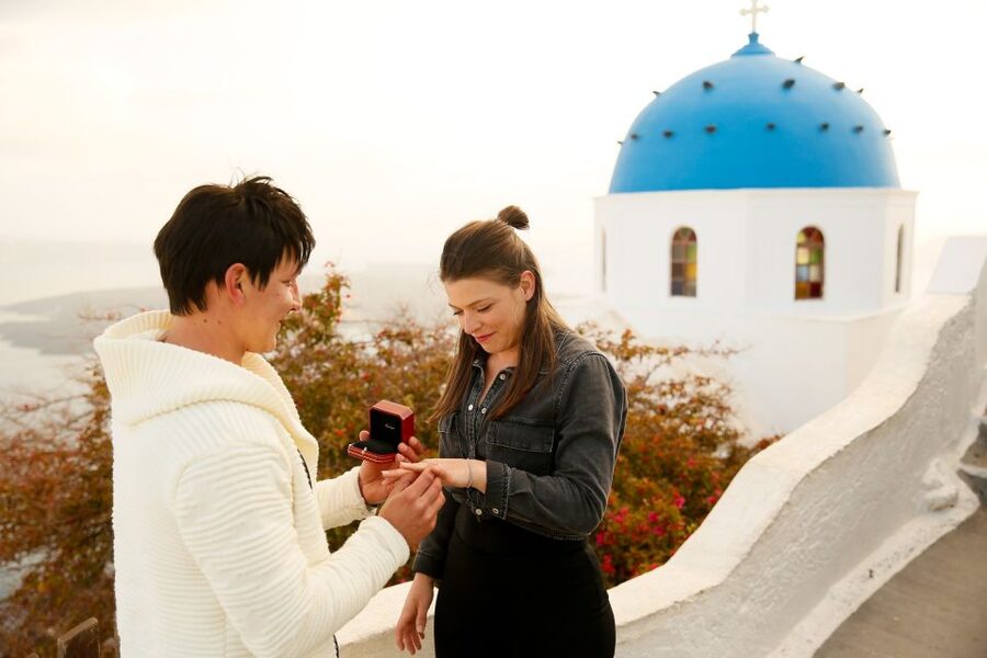 Proposal Photographer in Santorini - Should you book this Santorini proposal photographer?