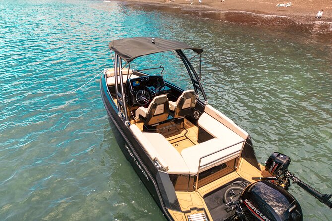 Rent a SpeedBoat in Santorini with License or Skippered - Price and value: what $681.37 per group actually means
