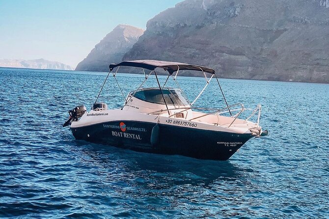 Rent a SpeedBoat in Santorini with License or Skippered - Weather reality check: when the sea has other plans