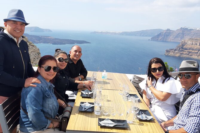 Santorini 3 and half Hour Wine Tour Day/Sunset - Art Space Canava Winery Stop: First Tastings in a Traditional Setting