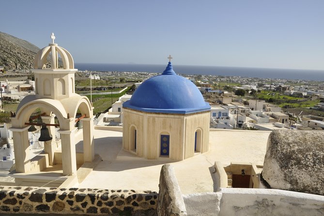 Santorini: 4hr Private Countryside Hidden Paths Tour - Profitis Ilias Monastery: panoramic payoff without the all-day commitment