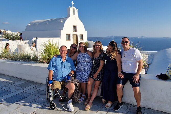 Santorini: 4hr Wheelchair Private Accessible Tour - Oias Castle of St Nicholas and the cave houses