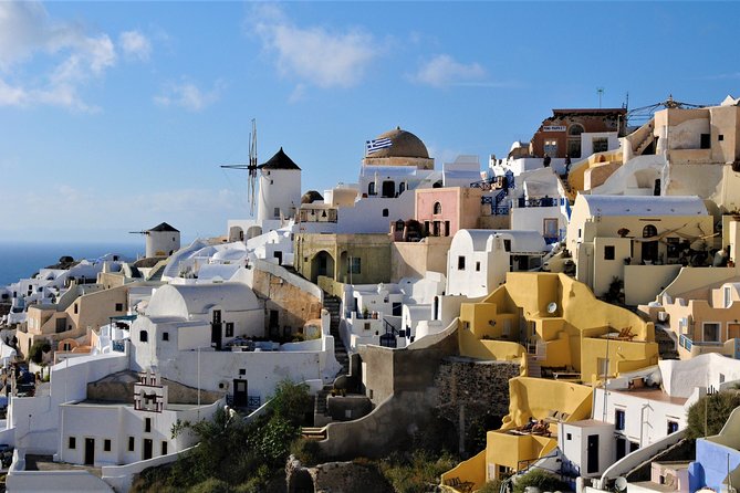 Santorini 5 Hour Private Oia Tour & Lunch/Dinner at a Local Farm - Oia’s main street, caldera views, and cobblestone charm