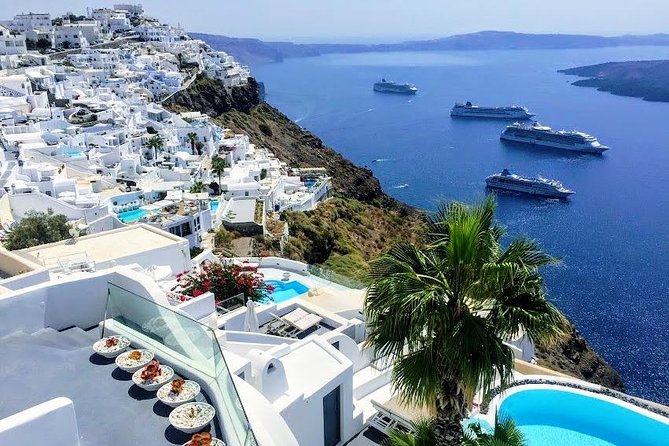 Santorini 5 Hours Sightseeing Tour - Megalochori: traditional village walks, churches, and underground caves