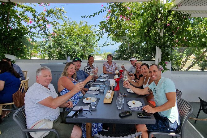 Santorini: 6hr Small Group Shore Excursion Villages & Wine - Castle of St Nicholas: a guided walk plus time to take it in