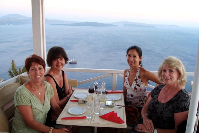 Santorini 8-Hour Private Tour with Hotel & Cruise Port Pickup - Estate Argyros wine tasting: four samples, one included break