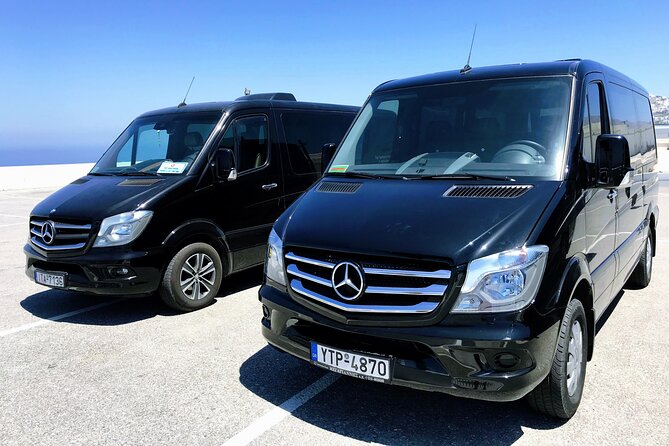 Santorini Airport-Port Private and Shared Rides - The ride itself: what 15 to 40 minutes feels like
