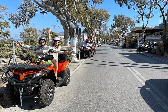 Santorini ATV Highlights Tour: Oia, Viewpoints & Volcanic Beaches - Passing Through Pyrgos and Castelli for the Island’s Other Side