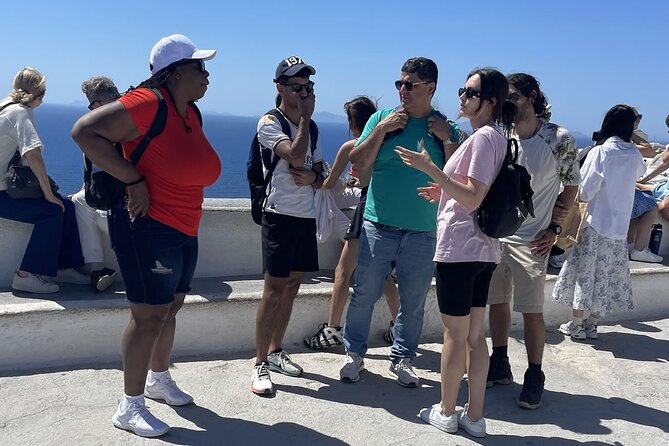 Santorini ATV Highlights Tour: Oia, Viewpoints & Volcanic Beaches - Profitis Ilias Monastery: The 360 Degree View Stop