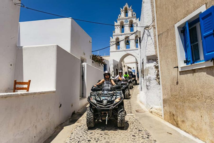Santorini: ATV Quad Bike Tour with Lunch - Why ATV riding is the best way to see non-postcard Santorini