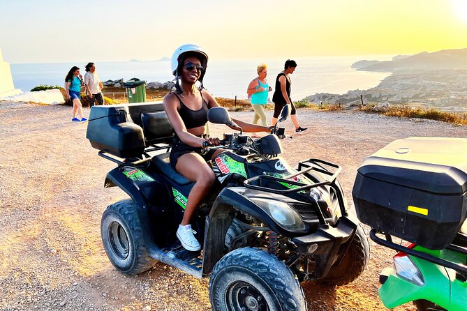 Santorini ATV-Quad Experience: Off-Road Adventure & Hotel Pickup - The Heart of Santorini Viewpoint: Caldera Photos Without the Crowds Rush