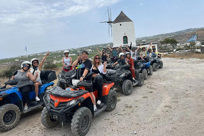 Santorini ATV-Quad Experience: Off-Road Adventure & Hotel Pickup - ATV Setup, Licenses, and Who Can Drive