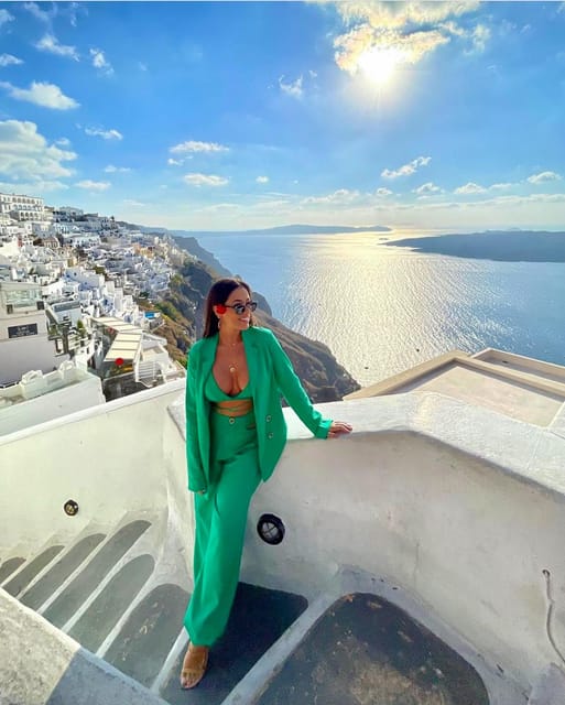 Santorini Best of Custom Tour with Local Guide & Pick-Up - Perissa beach area: start with a low-pressure warm-up