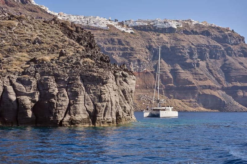 Santorini: Caldera Classic Catamaran Cruise w/ Meal & Drinks - Price and Value: Why This $123 Cruise Can Beat a Beach Day