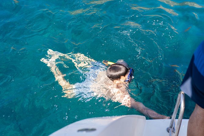 Santorini Caldera Gold Day Cruise with BBQ on board and Open Bar - Thirassia island break plus lunch on board