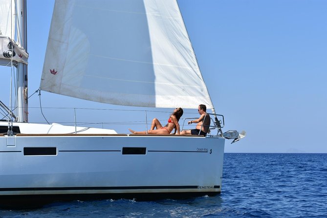 Santorini Caldera Private Sailing Boat Cruise - Price and what you actually get for about $961 per group