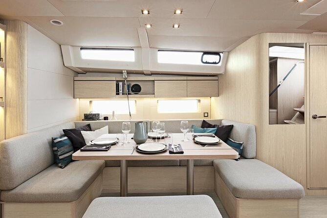 Santorini: Caldera Private Sailing Boat Cruise with Beneteau Oceanis 46.1 - Crew and captains: what names you might hear, and what they do well