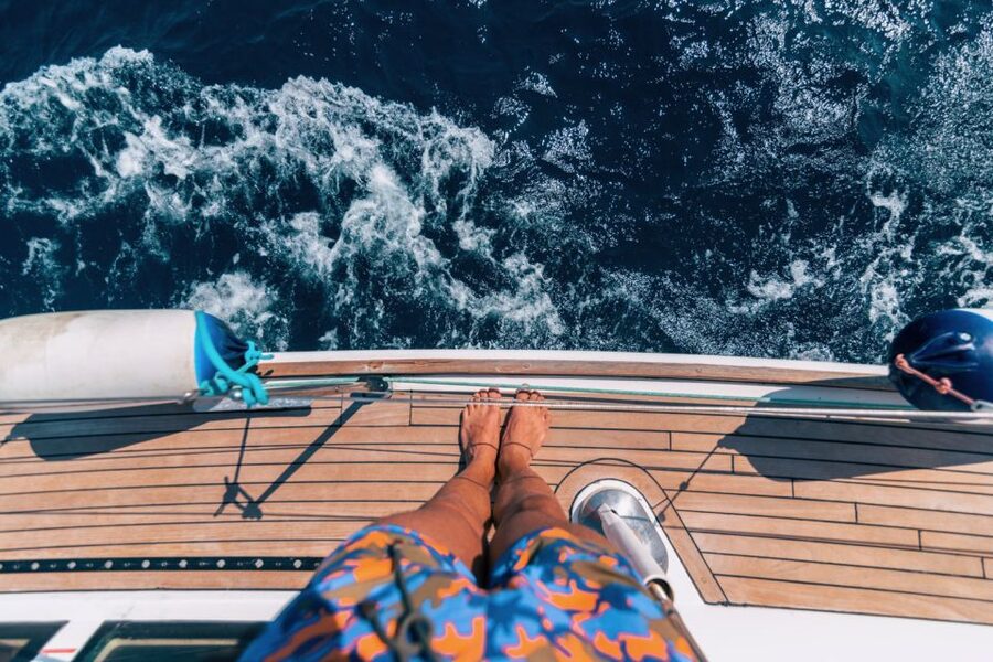 Santorini Caldera: Sunset Sailing Cruise with Meal - Mesa Pigadia: The Swim and Snorkel Stop That Makes It Feel Like a Real Sea Day