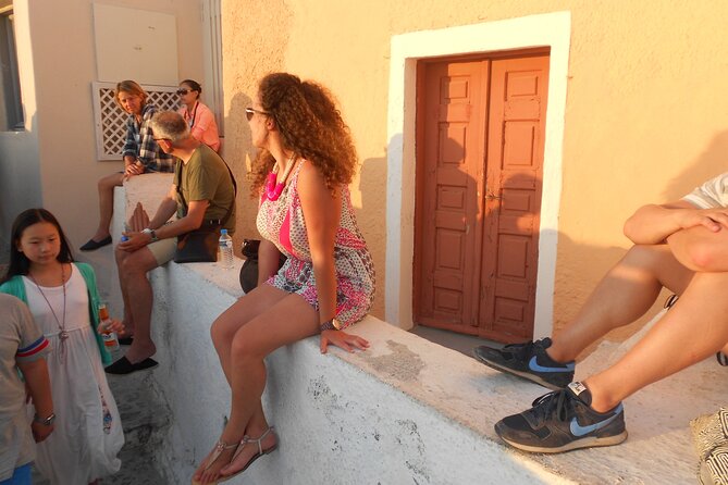 Santorini car tour with a local - Profitis Ilias Monastery and the Megalochori walking break