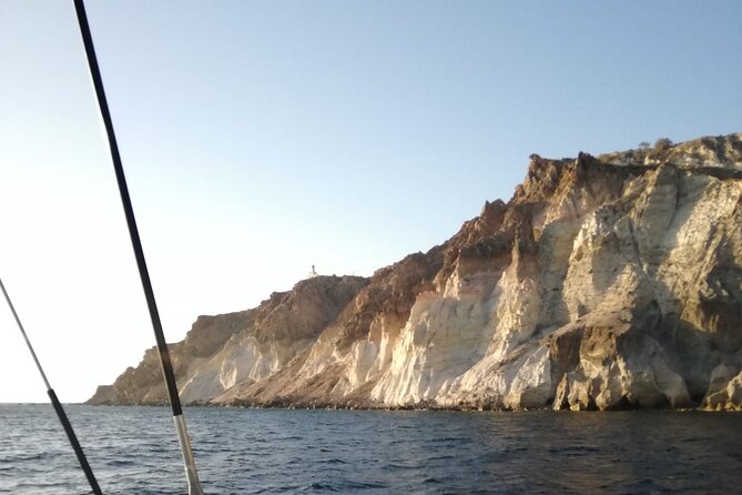 Santorini Catamaran Cruise with Fresh Meal and Open Bar - Nea Kameni: around the volcano with no hiking pressure