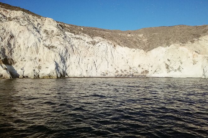 Santorini Catamaran Cruise with Fresh Meal and Open Bar - Red Beach and White Beach: the color show from the sea