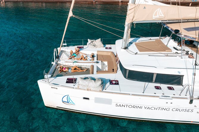 Santorini Catamaran Cruise: with Lunch, BBQ, Open Bar, Transfers - Starting in Vlychada at 10:00am, Then Letting the Sea Set the Pace