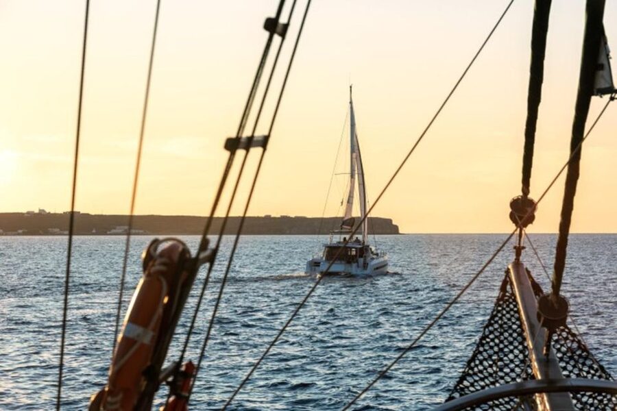 Santorini Catamaran Sunset Skyline Cruise - Key things to love about this Santorini catamaran cruise