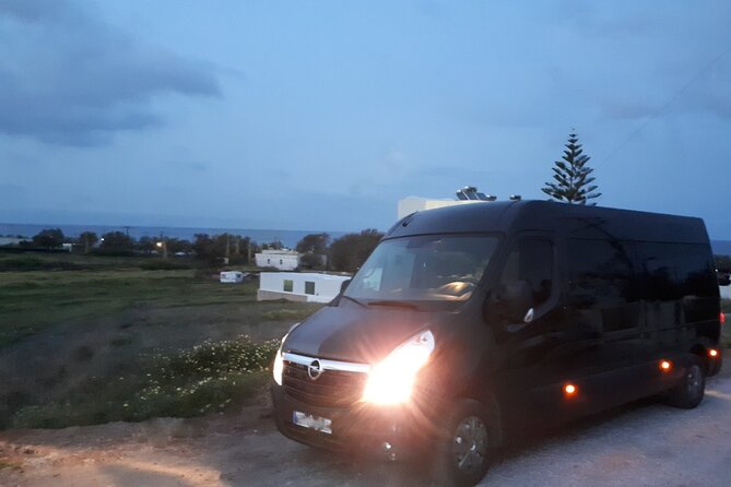Santorini Chauffeur Services per Hour - Price and Value for Up to 12 People