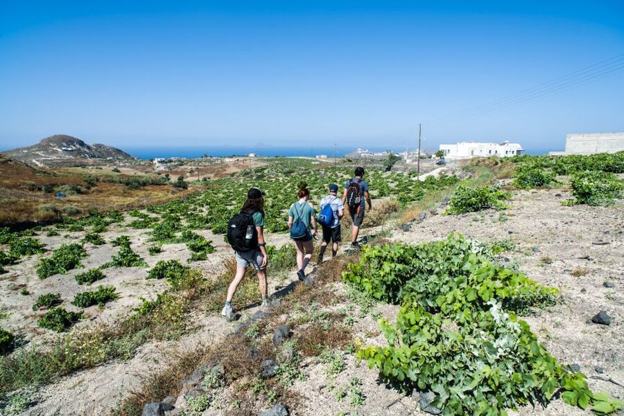 Santorini: Cooking Class and Easy Hike - Mesa Pigadia beach time, a swim reset, and what to pack for it