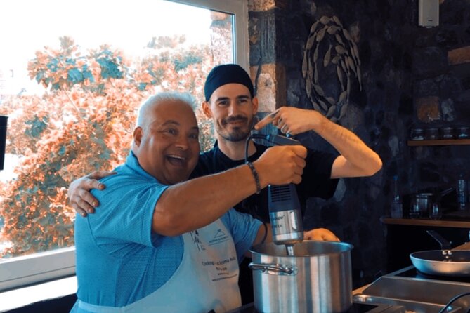 Santorini Cooking Class Gastronomy Experience & Wine Tasting - The guides and chefs make the difference