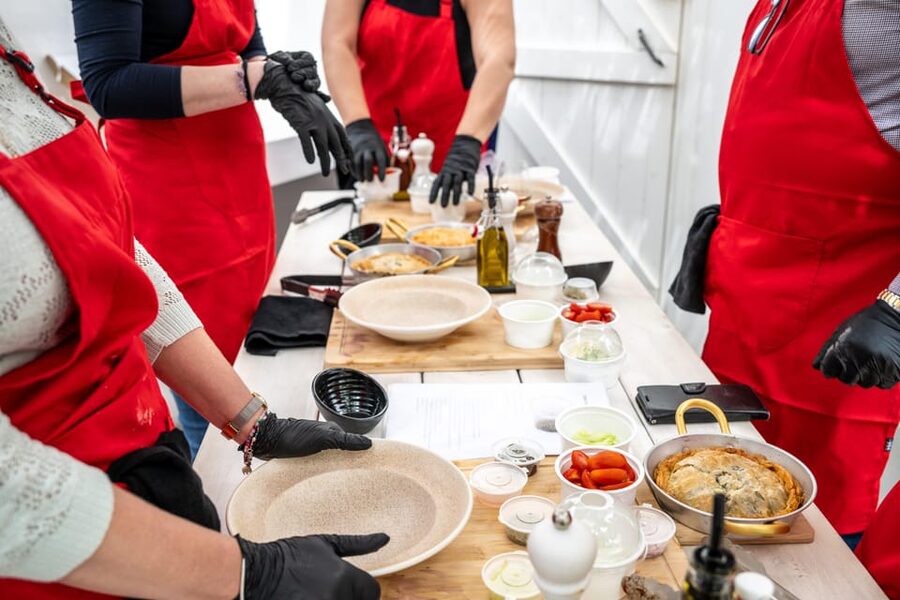 Santorini: Cooking Class with Lunch and Wine Tasting - Wine Tasting While You Cook: Santorini’s Styles, Including Sweet Vinsanto