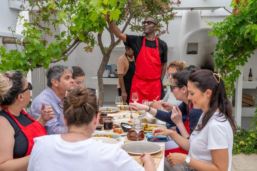 Santorini: Cooking Class with Lunch and Wine Tasting - What to Expect When You Arrive: The Small Details That Make It Smooth