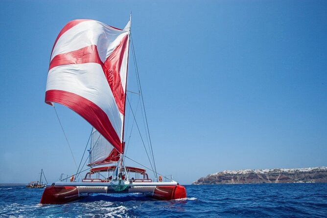 Santorini Cruise on Catamaran with BBQ & Open Bar - Stop 3: White Beach Swimming and the BBQ Meal That Keeps You Going