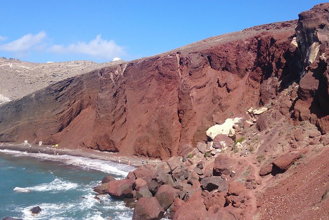 Santorini Customized Tours - Imerovigli, Skaros Rock views from the caldera balcony