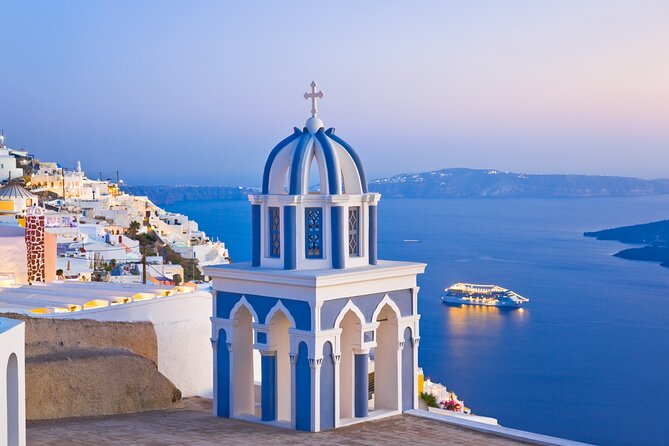 Santorini Delight: Mini-Group Tour for Cruise Passengers - Firostefani Stop: Blue Domes and Calm Caldera Views