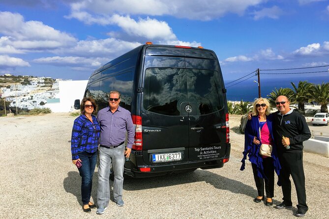 Santorini Departure Transfers & Travel Services - The Ride: Comfort, WiFi, and No Surprise Charges