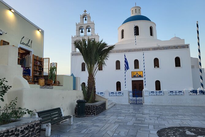 Santorini, Designed By You: Your Private Island Masterpiece. - Perissa Black Sand Beach and Profitis Ilias Monastery Views