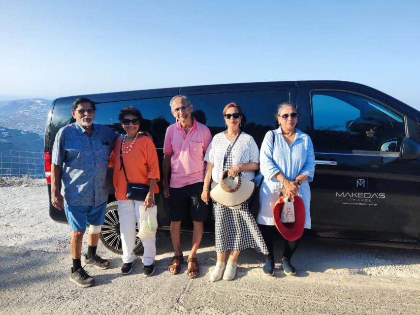 Santorini : Discover with Locals - Small Group Half-day Tour - Perissa Black Beach, the sea break your legs will thank you for