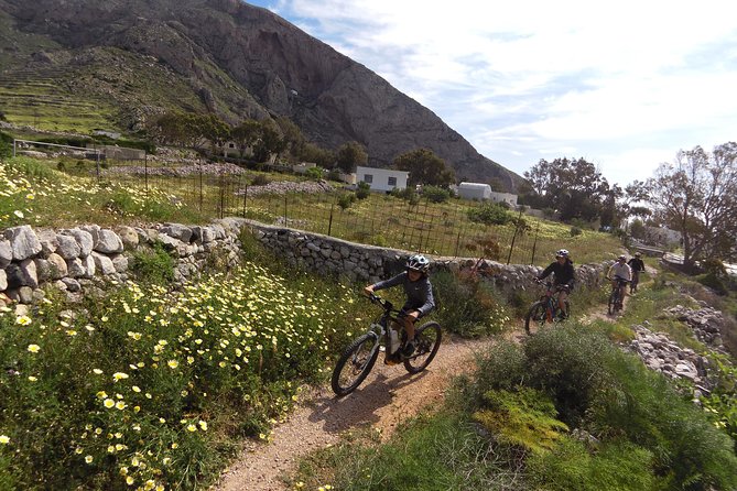 Santorini E-bike Adventures - The Original Bike Tours - The keepsake factor: pictures while riding and a short video after