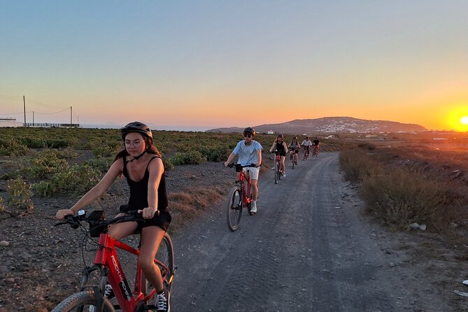 Santorini: E-Bike Sunset Tour Experience - Caldera roads to Megalochori, and the sunset timing that matters