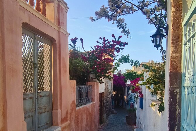 Santorini Essentials Half Day Private Sightseeing Tour - Pyrgos Fortress Town in 40 minutes: Cycladic charm with fewer headaches