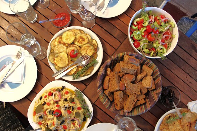Santorini Family Farm Food & Wine Tour with Cooking Class - Price and value: what you get for about $145.12
