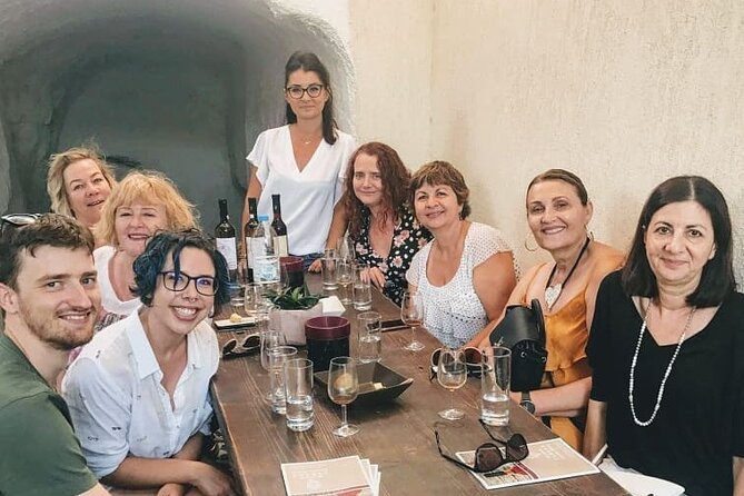 Santorini Family Farm Food & Wine Tour with Cooking Class - Winery tastings that actually connect to what you ate