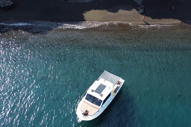 Santorini Fishing Private Cruise boat tour - BBQ, Snorkeling - Where you meet, and how the day is paced