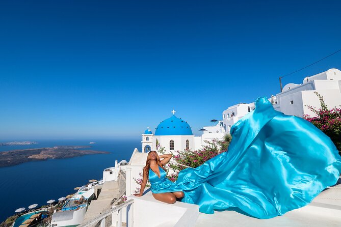 Santorini Flying Dress Photography - Key things to know before you go