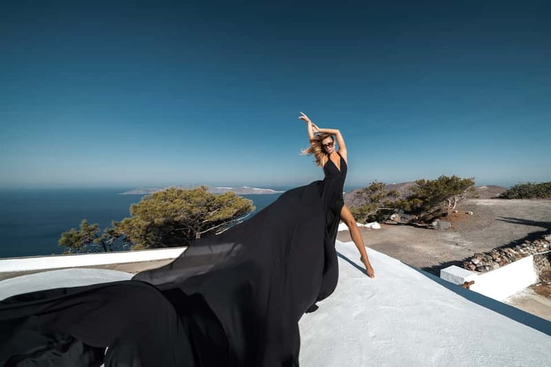 Santorini: Flying Dress Photoshoot - Should You Book It?
